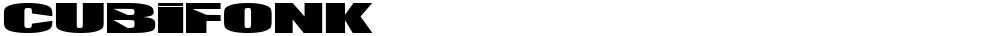 CUBIFONK