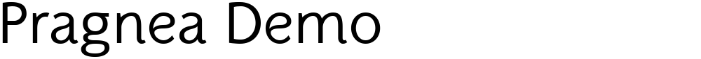 Pragnea Demo