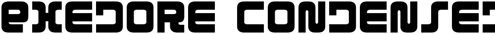 Exedore Condensed