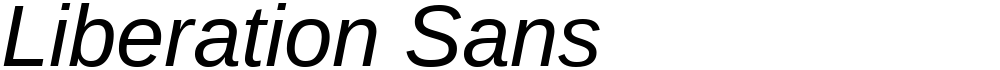 Liberation Sans