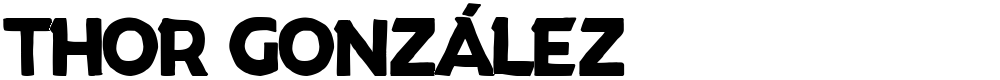 Thor González