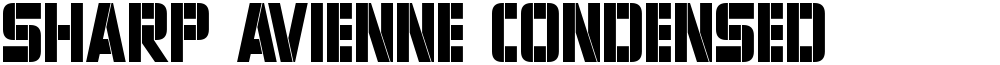 Sharp Avienne Condensed