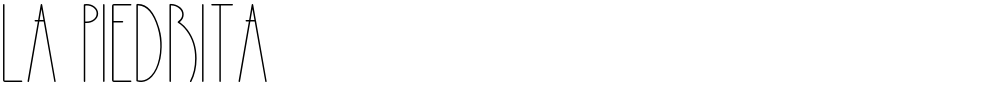 La Piedrita