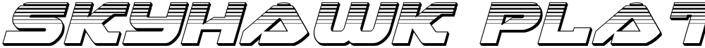 Skyhawk Platinum Italic