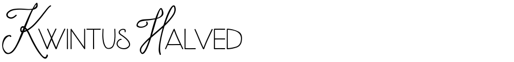 Kwintus Halved