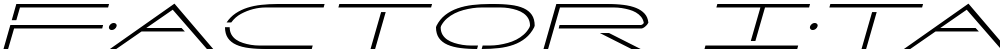 Factor Italic