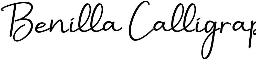 Benilla Calligraphy