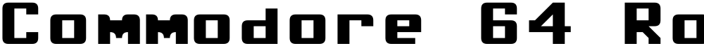Commodore 64 Rounded