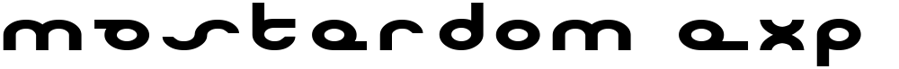 Masterdom Exp Bold