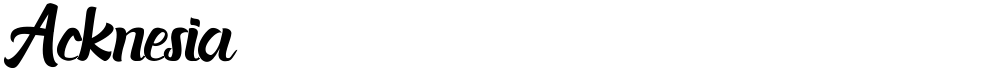 Acknesia