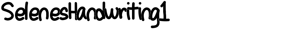 SelenesHandwriting1