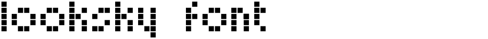 Looksky Font