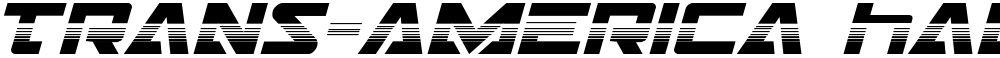 Trans-America Halftone Italic