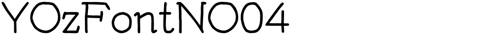 YOzFontNO04
