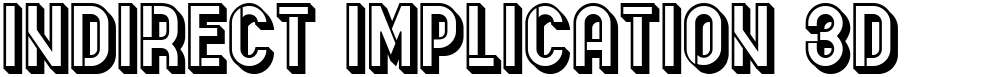 Indirect Implication 3D