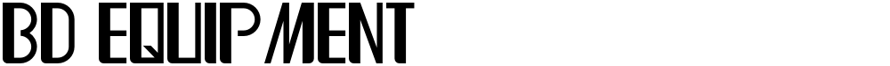 BD Equipment