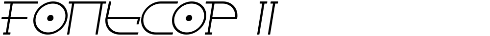 Fontcop II