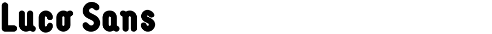 Luco Sans