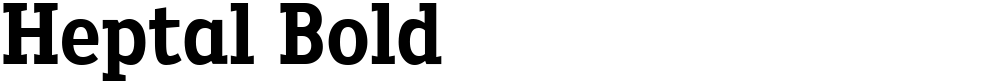 Heptal Bold