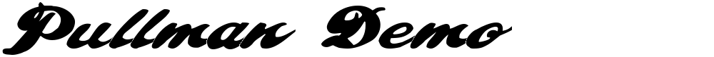 Pullman  Demo