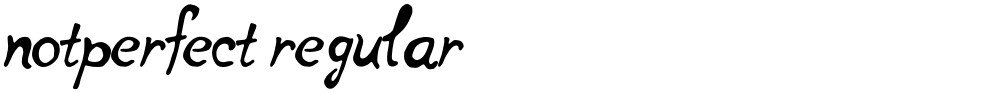 notperfect regular