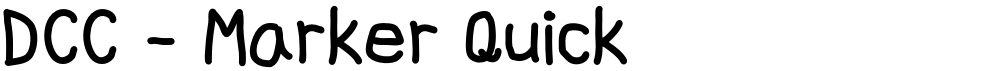 DCC - Marker Quick