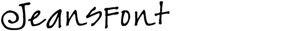 JeansFont