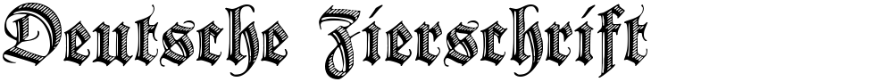 Deutsche Zierschrift