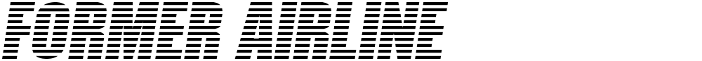 Former Airline