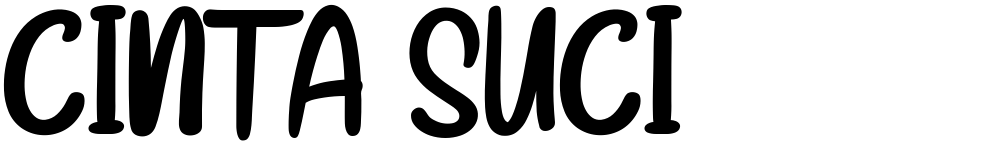 CINTA SUCI