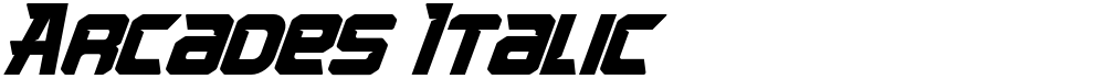 Arcades Italic