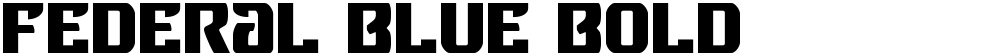 Federal Blue Bold