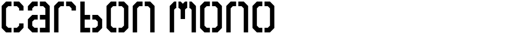 Carbon Mono 