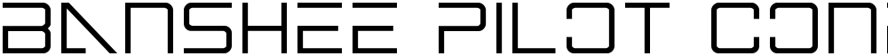 Banshee Pilot Condensed