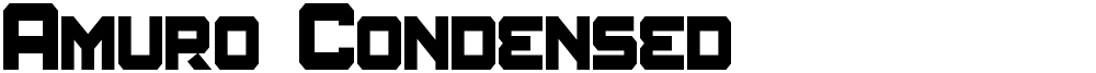 Amuro Condensed