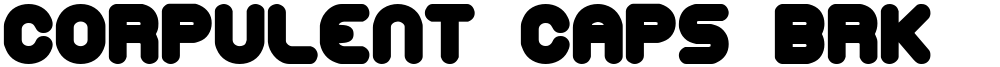 Corpulent Caps BRK