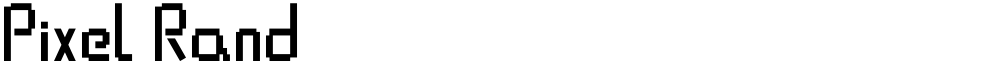 Pixel Rand