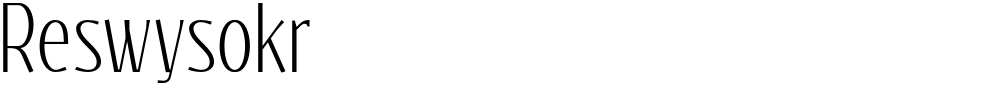 Reswysokr