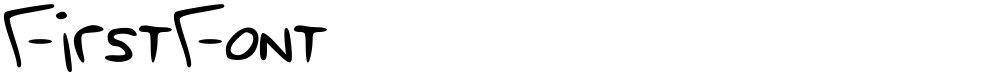 FirstFont