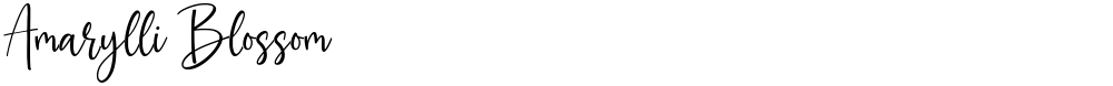 Amarylli Blossom
