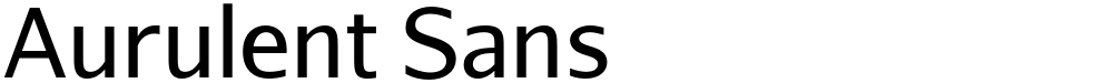 Aurulent Sans