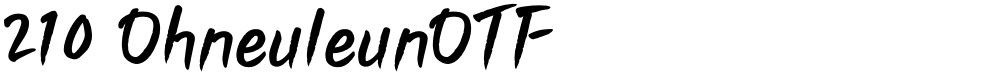 210 OhneuleunOTF