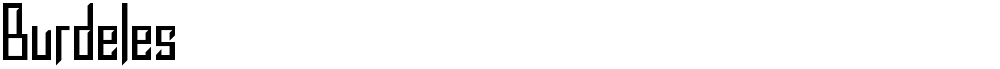 Burdeles