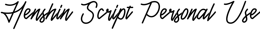 Henshin Script Personal Use