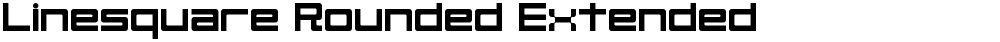Linesquare Rounded Extended