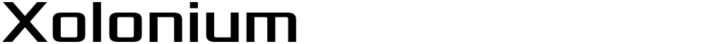 Xolonium