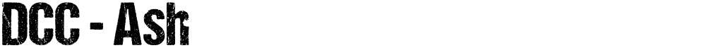 DCC - Ash