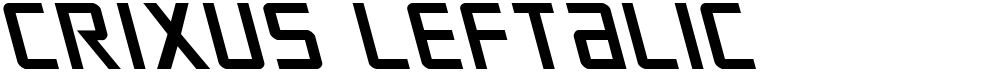 Crixus Leftalic