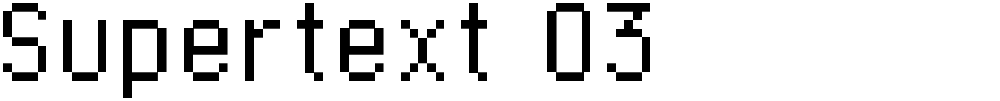 Supertext 03