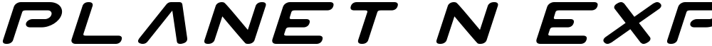 Planet N Expanded Italic